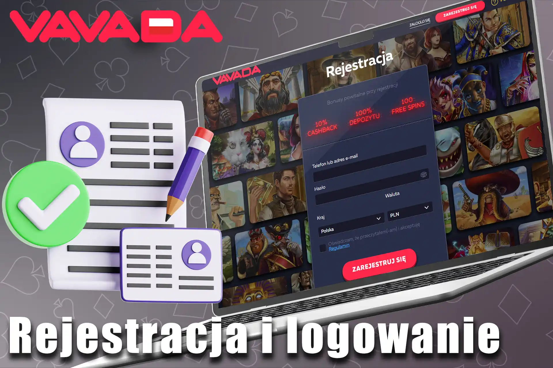Rejestracja i logowanie w Vavada Casino – prosty proces krok po kroku